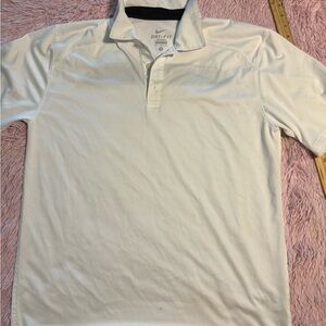 Nike Men's Size M White Polo Shirt#5